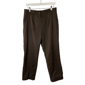 Roverdiaric Mens Brown Outdoor Pants 33x30 Tag 38 Straight Leg Warm Lightweight